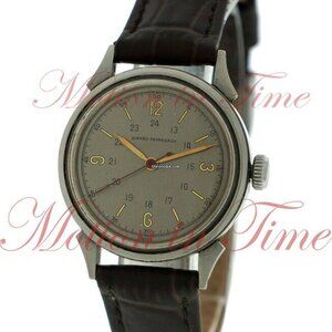 Girard Perregaux Men's Vintage Vintage Grey Dial - Titanium on Strap
